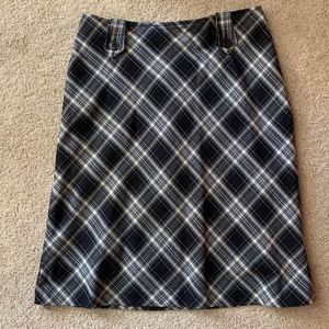 Plaid H&M skirt